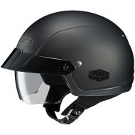 HJC Unisex Adult is-Cruiser Solid Black Half Helmet 0824-0105-03