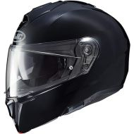 HJC i90 Solid Modular Motorcycle Helmet Black XXL
