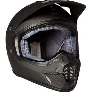 HJC CS-MX II Motorcycle Riding Helmet (Matte Black, Large)