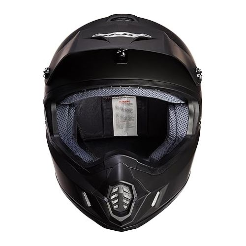  HJC CS-MX II Motorcycle Riding Helmet (Matte Black, XX-Large)