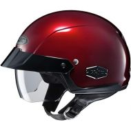 HJC is Men's Cruiser Motorcycle Helmet - Wine / Medium