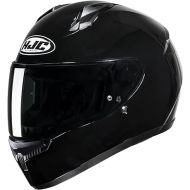 HJC C10 Men's Street Motorcycle Helmet - Black / Large