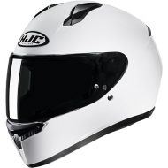 HJC C10 Men's Street Motorcycle Helmet - White / X-Large