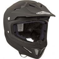 HJC CS-MX II Motorcycle Riding Helmet (Matte Black, Small)