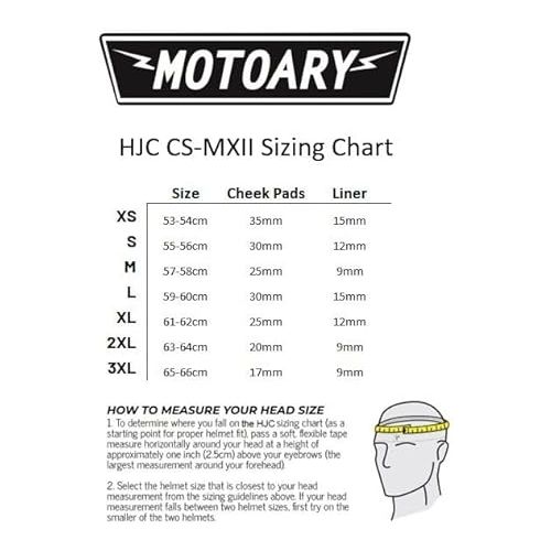  HJC Helmets CS-MX II Phyton MC21 Blue/Red XL