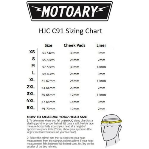  HJC C91 Karan Men's Street Motorcycle Helmet - MC-1SF / Large