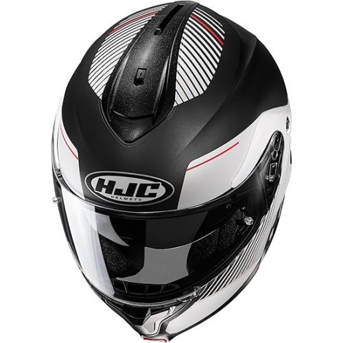  HJC C91 Karan Men's Street Motorcycle Helmet - MC-1SF / Large