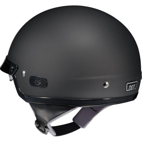  HJC Helmets HJC IS-2 Motorcycle Half-Helmet (Matte Black, Medium)