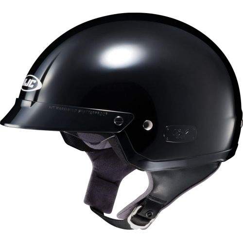  HJC Helmets HJC IS-2 Motorcycle Half-Helmet (Matte Black, Medium)