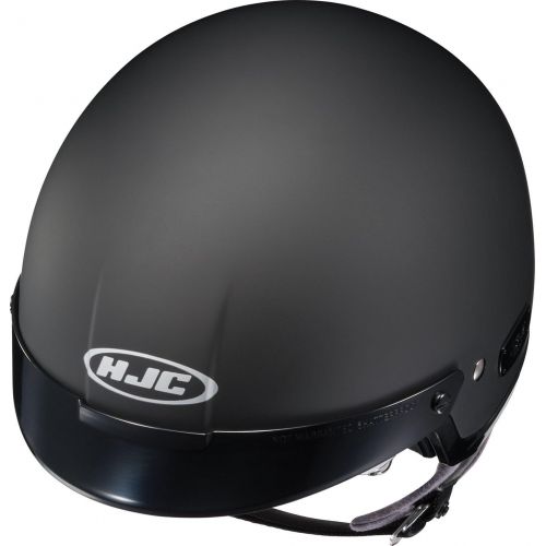  HJC Helmets HJC IS-2 Motorcycle Half-Helmet (Matte Black, Medium)
