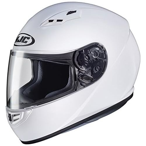  HJC Helmets CS-R3 Unisex-Adult Full Face Solid Motorcycle Helmet (White, X-Large)