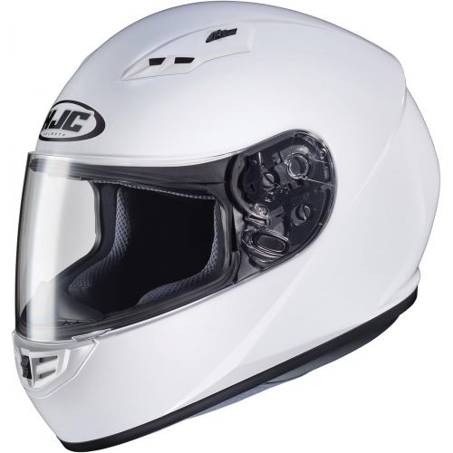  HJC Helmets HJC Solid Adult CS-R3 Street Motorcycle Helmet - WhiteX-Large