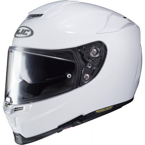  HJC Helmets HJC XF-10-0804-0109-07 RPHA 70 ST Metallic and Semi Flat Helmet (White, X-Large)