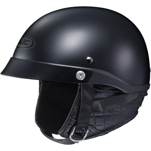  HJC Helmets HJC CL-Ironroad Motorcycle Half-Helmet (Matte Black, Large)