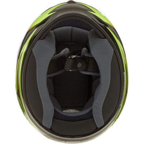  HJC Helmets HJC CL-Y Striker MC-3H Youth Motorcycle Riding Helmet (NeonBlack, Small)