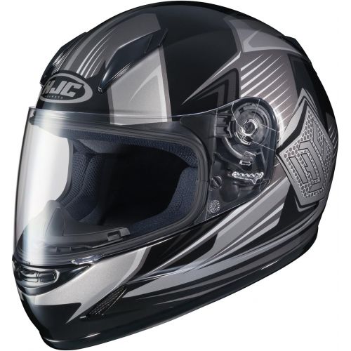  HJC Helmets HJC CL-Y Striker MC-3H Youth Motorcycle Riding Helmet (NeonBlack, Small)