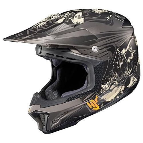  HJC Helmets HJC CL-X7 El Lobo Off-Road Motocross Helmet (MC-5F, Medium)