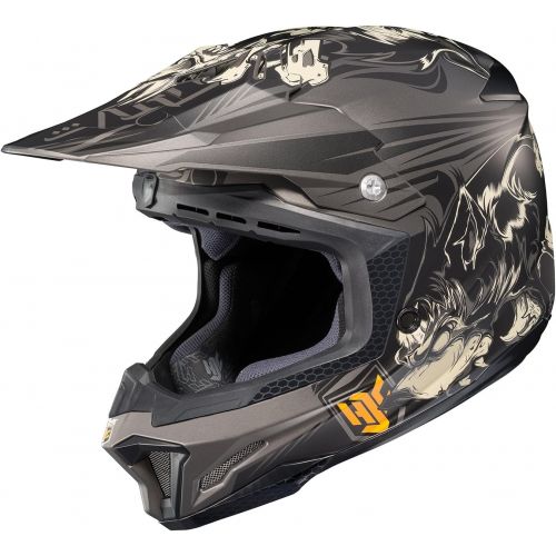  HJC Helmets HJC CL-X7 El Lobo Off-Road Motocross Helmet (MC-5F, Medium)