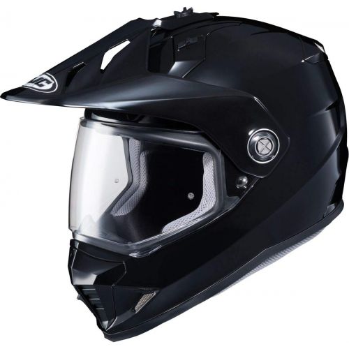  HJC Helmets HJC Solid Mens DS-X1 Dual Sport Motorcycle Helmet - Semi Flat AnthraciteX-Large