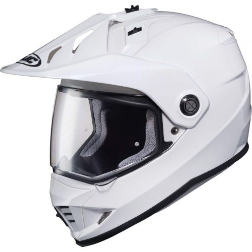  HJC Helmets HJC Solid Mens DS-X1 Dual Sport Motorcycle Helmet - Semi Flat AnthraciteX-Large