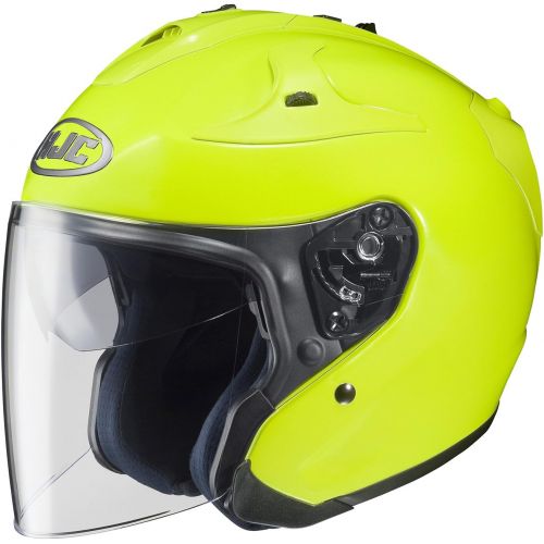  HJC Helmets HJC FG-JET Open-Face Motorcycle Helmet (Hi-Viz Neon, XX-Large)