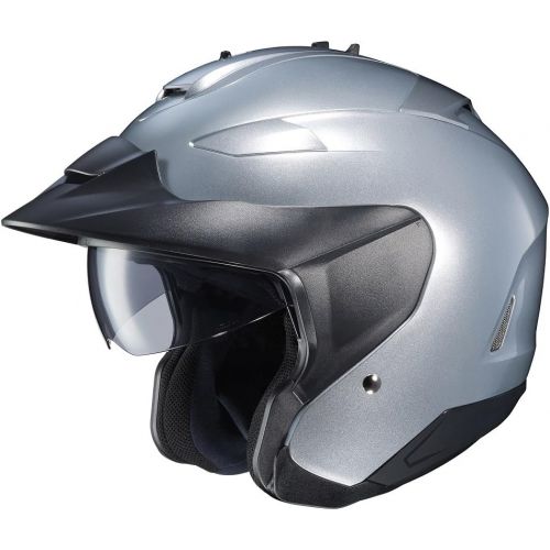  HJC Helmets HJC IS-33 II Open-Face Motorcycle Helmet (Silver, Medium)
