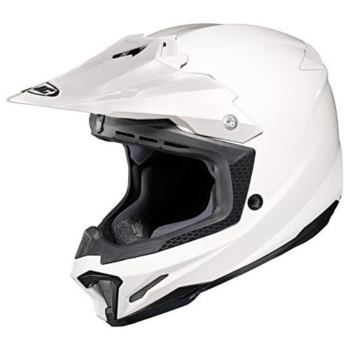  HJC Helmets HJC CL-X7 Off-Road Motocross Helmet (White, Large)