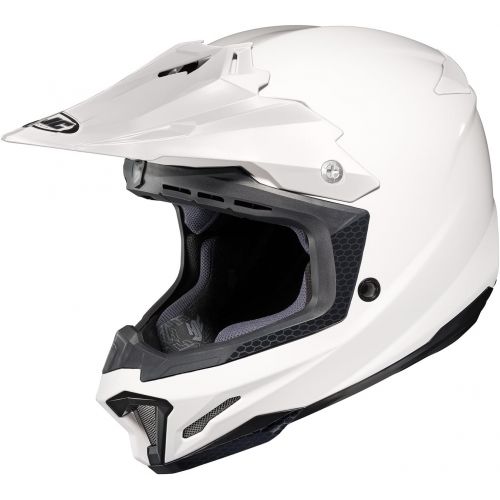  HJC Helmets HJC CL-X7 Off-Road Motocross Helmet (White, Large)