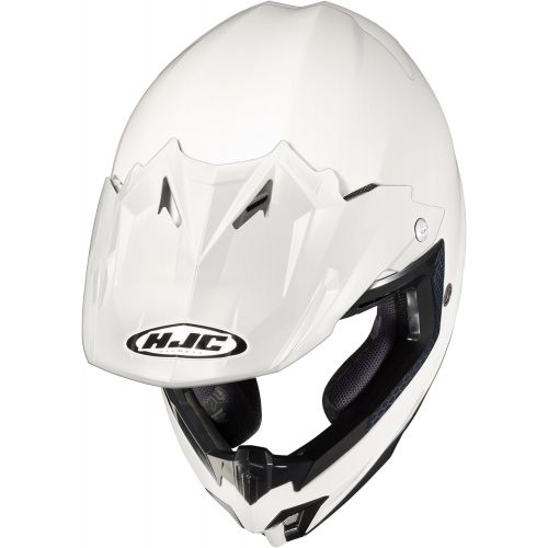  HJC Helmets HJC CL-X7 Off-Road Motocross Helmet (White, Large)