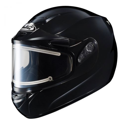  HJC Helmets HJC CS-R2SN Solid Full Face Snow Helmet Framed Dual Lens Shield (Black, X-Large)