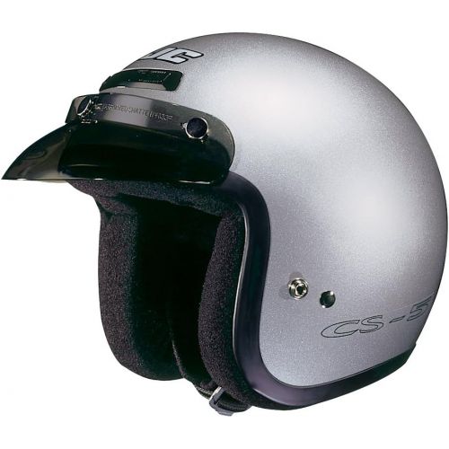  HJC Helmets CS-5N Helmet (Silver, X-Large)