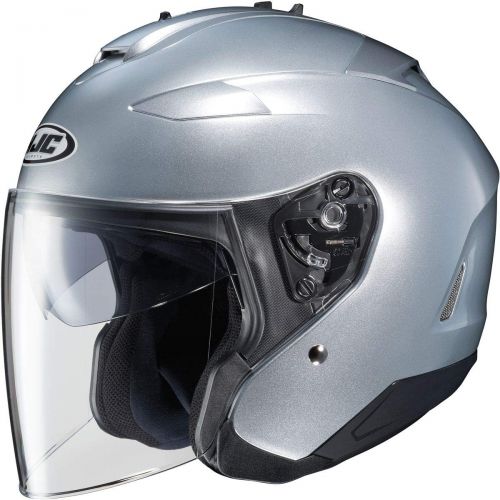  HJC Helmets HJC IS-33 II Helmet (LARGE) (SILVER)