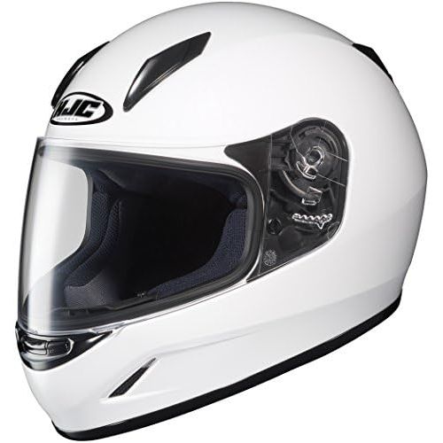  HJC Helmets HJC CL-Y Youth Motorcycle Helmet (White, Large)