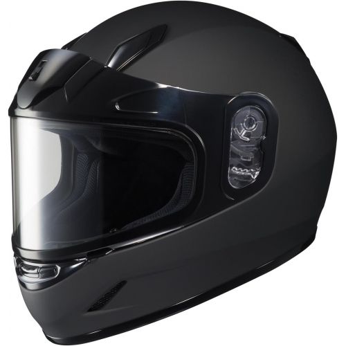  HJC Helmets HJC CL-YSN Full Face Youth Snow Helmet Framed Dual Lens Shield (Matte Black, Medium)