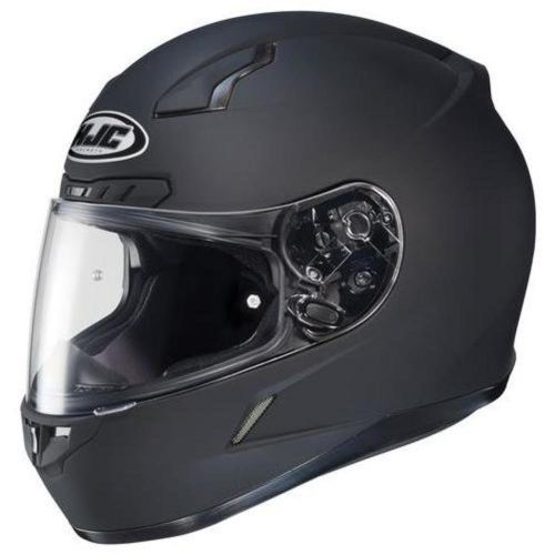  HJC Helmets HJC Solid Mens CL-17 Full Face Motorcycle Helmet - Matte BlackX-Large