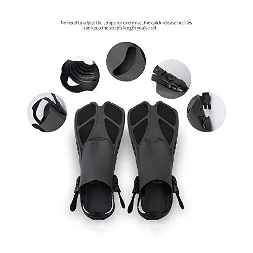  HJKB Palau Mask Fin Snorkel Set with Snorkeling Gear Bag