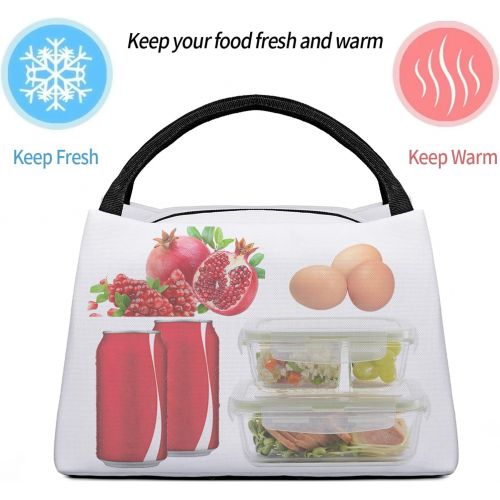  HJKI Fireplace fire flame stove warm hot explosion burner wood Lunch bag picnic bag sundries bag shopping bag portable insulation bag kitchen family