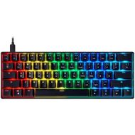 HK Gaming GK61 Mechanical Gaming Keyboard - 61 Keys Multi Color RGB Illuminated LED Backlit Wired Programmable for PC/Mac Gamer (Gateron Optical Black, Black)