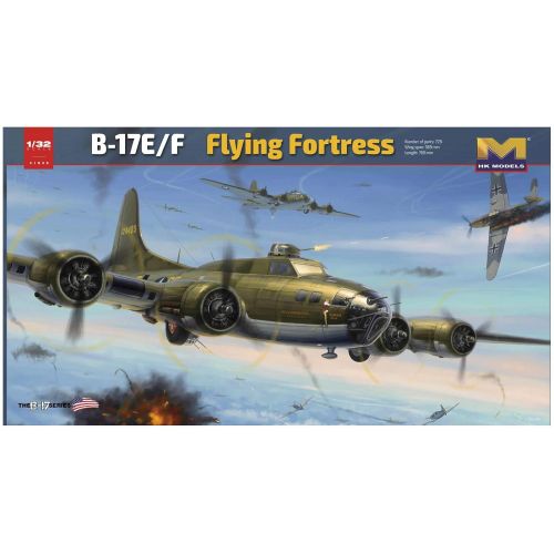  HKM01E05 1:32 HK Models B-17E B-17F Flying Fortress [MODEL BUILDING KIT]