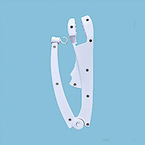  [아마존베스트]HLEEDUO fenghgoxu Baby Music Mobile Belt arm for Crib Clip Bracket Bed Bell Music Box Standard Childrens Songs Optional, White (Bracket)