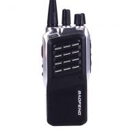 HM2 Dual Band Mini Walkie Talkie, Handheld Cb Two Way Radio UHF Radio Scanner, 9 Km Long Range Walkie Talkie - Black+Silver(1Pcs)