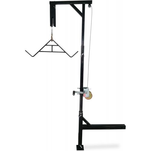  HME Products Truck Hitch Game Hoist - Complete Kit (Includes WinchGambrel)