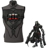 HNNS Halloween Reaper Waistcoat OW Deluxe Cosplay Costume Gabriel Reyes Game Anime Vest