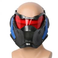 HNNS OW Soldier 76 Weapon Mask Cosplay Jack Morrison Led Light Helmet Game Anime Costume Accessory Prop