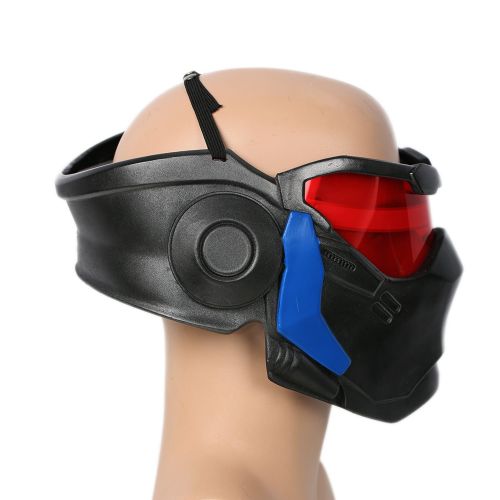 HNNS OW Soldier 76 Weapon Mask Cosplay Jack Morrison Led Light Helmet Game Anime Costume Accessory Prop