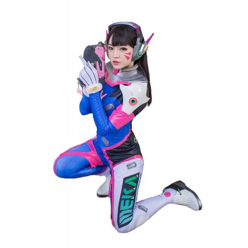  HNNS OW D.Va Shoulder Pad & Neck Armor Game Anime Cosplay Costume Accessories for Women Girls