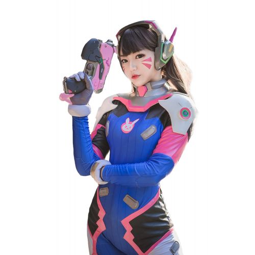  HNNS OW D.Va Shoulder Pad & Neck Armor Game Anime Cosplay Costume Accessories for Women Girls