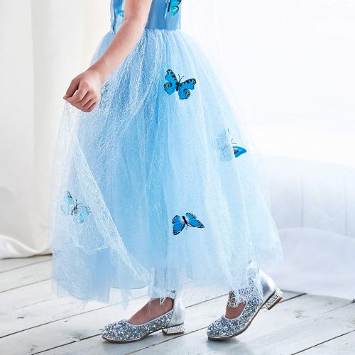  HNXDYY Princess Cinderella Dress Girls Party Carnival Fancy Costume