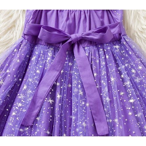  HNXDYY Cinderella Rapunzel Princess Girls Dress Fancy Party Costume