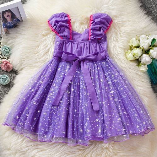  HNXDYY Cinderella Rapunzel Princess Girls Dress Fancy Party Costume